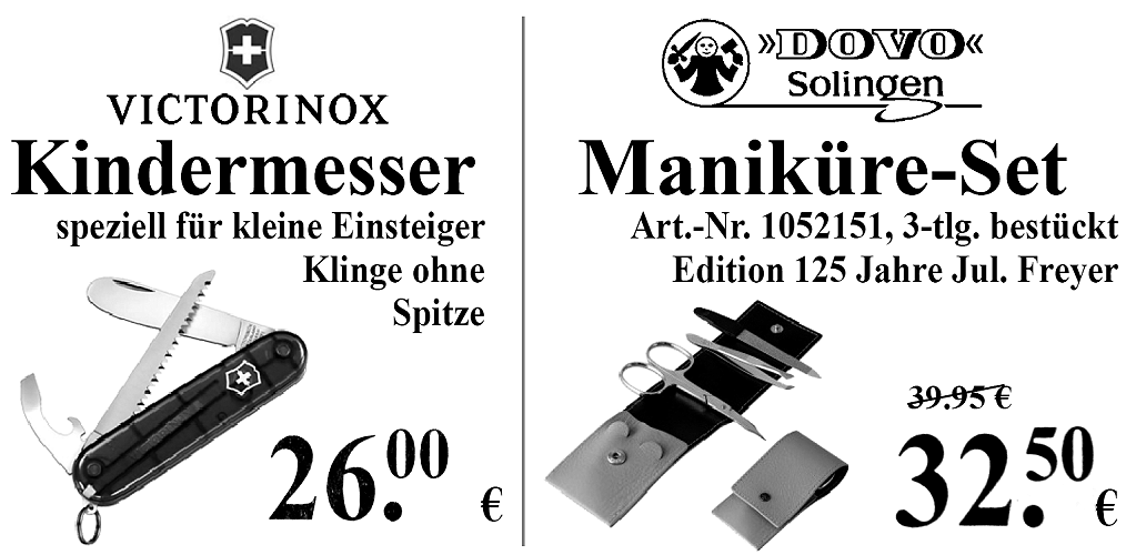 victorinox-kindermesser, manikuere-set